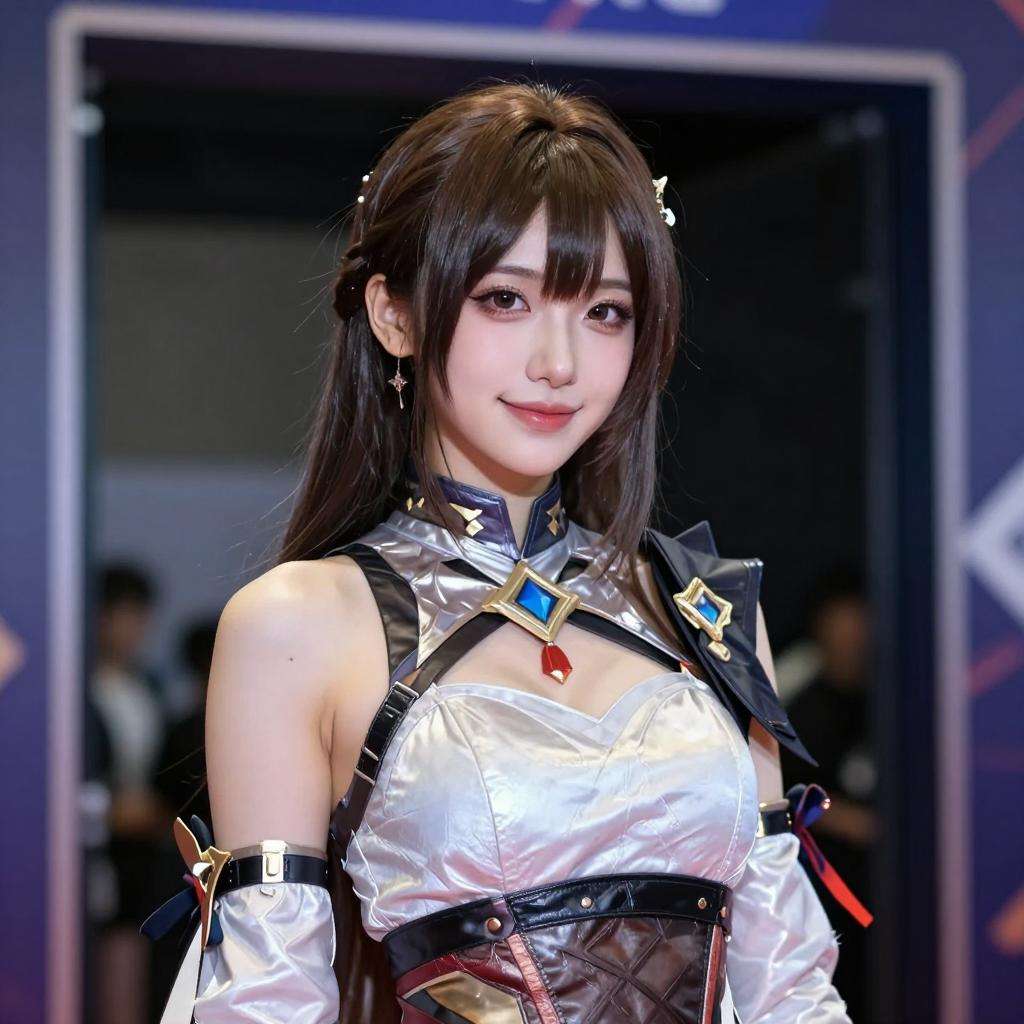 韩援Yasal出席漫展 服饰超大胆!穿了几块布就出来了