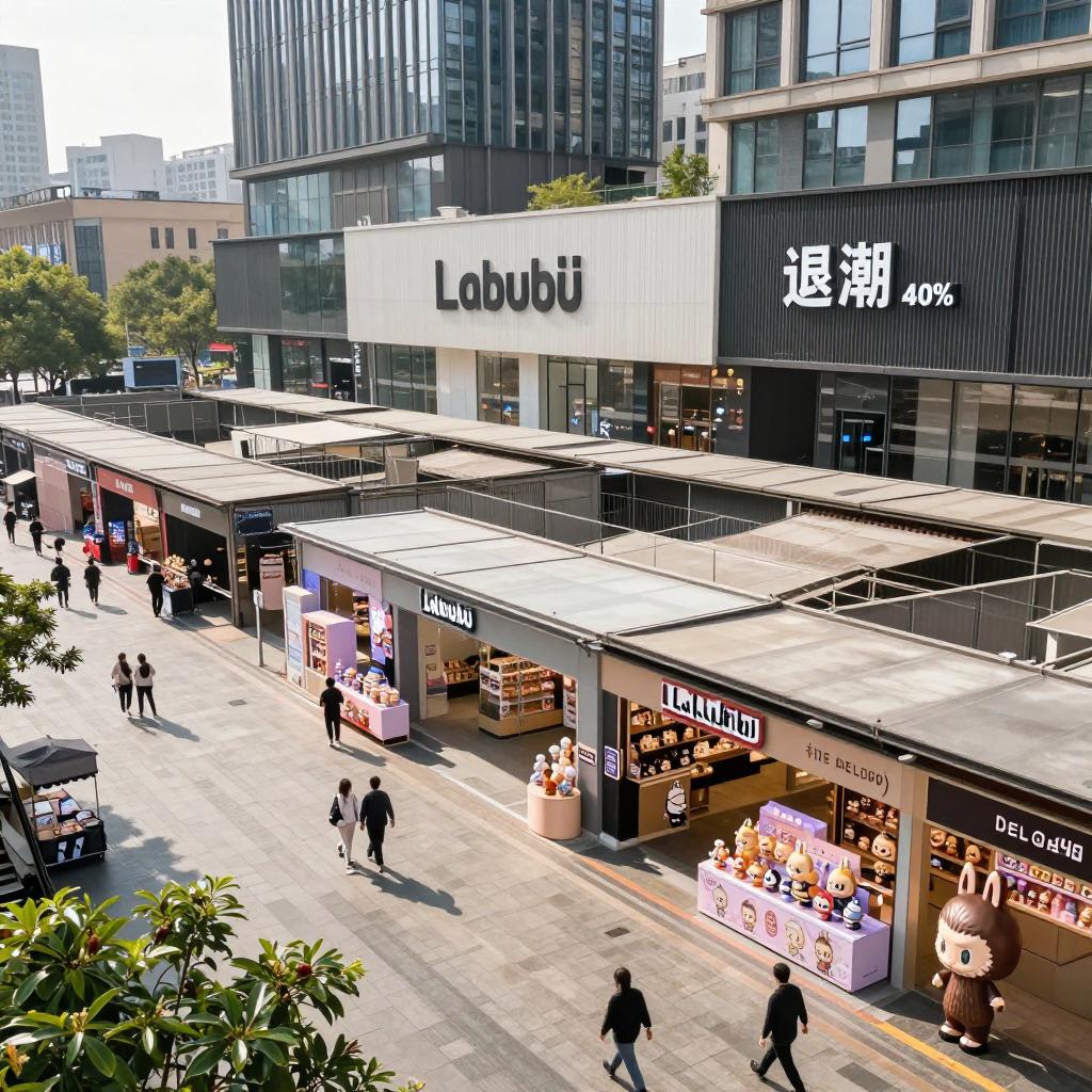 Labubu市场“退潮” 泡泡玛特股价距年内高点跌超40%