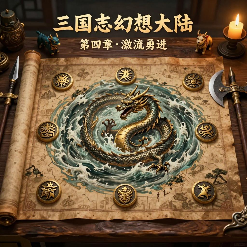 三国志幻想大陆【三国志幻想大陆】激流勇进第四章螭龙攻略