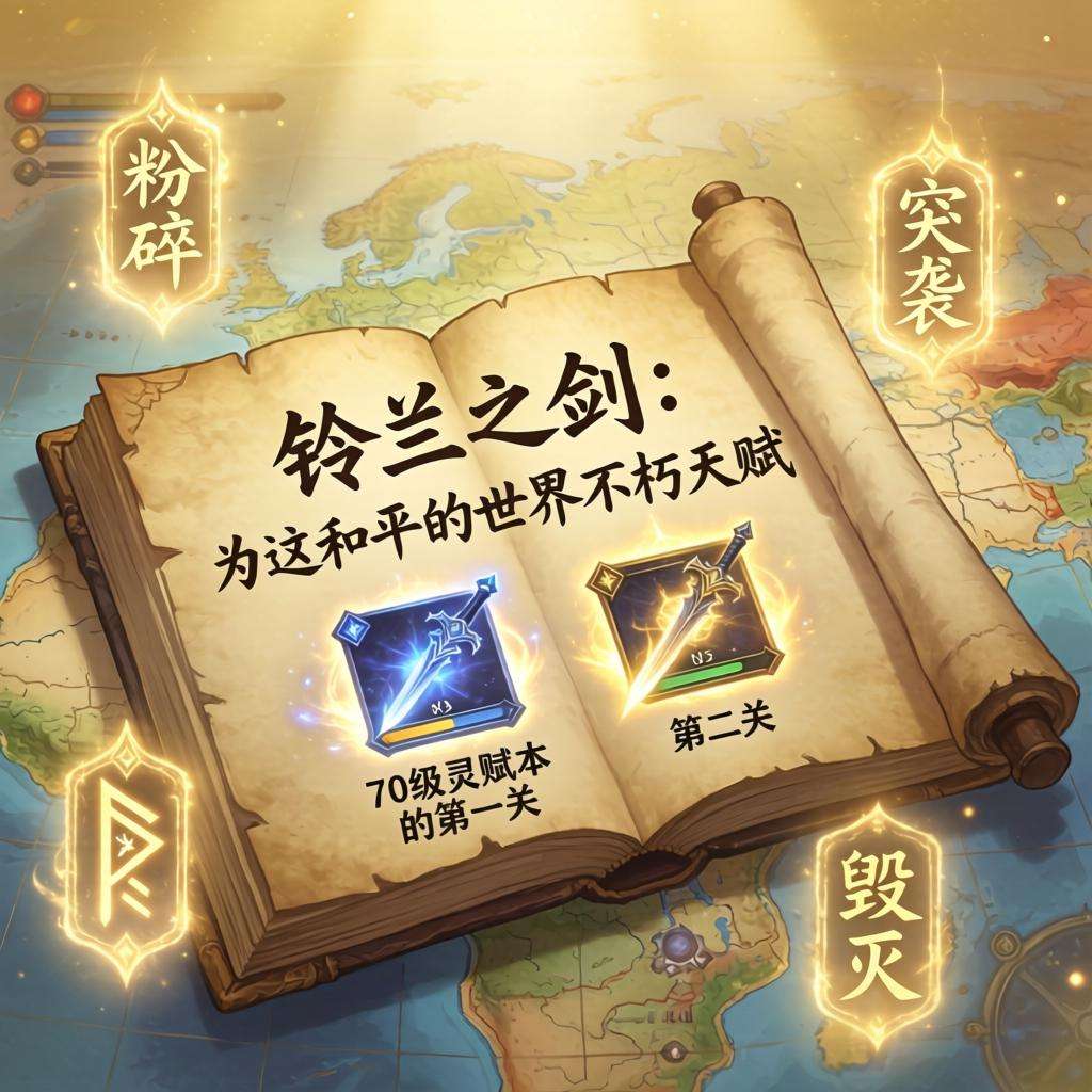 铃兰之剑：为这和平的世界不朽天赋刷取和升级攻略