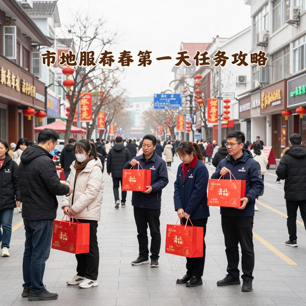 心动小镇【心动小镇】收集年礼迎新春第一天任务攻略