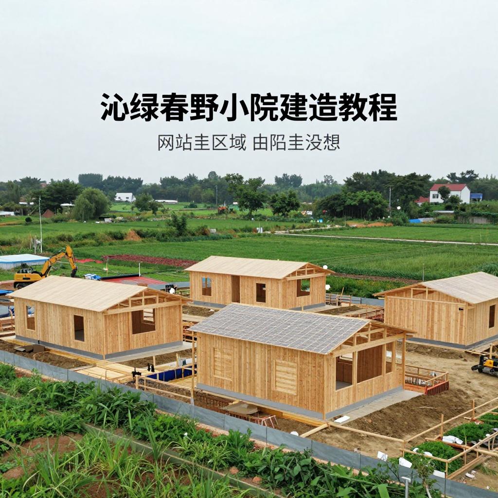 心动小镇心动小镇沁绿春野小院建造教程