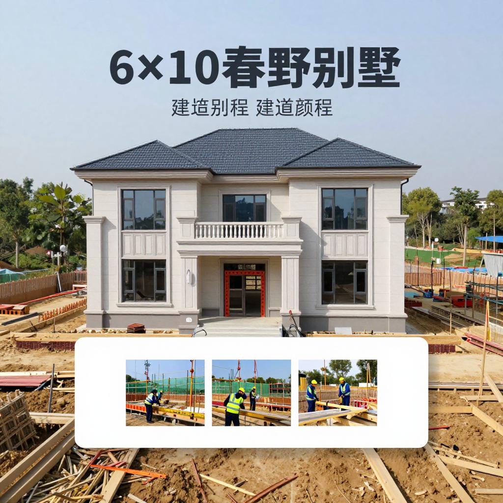 心动小镇心动小镇6×10春野别墅建造教程