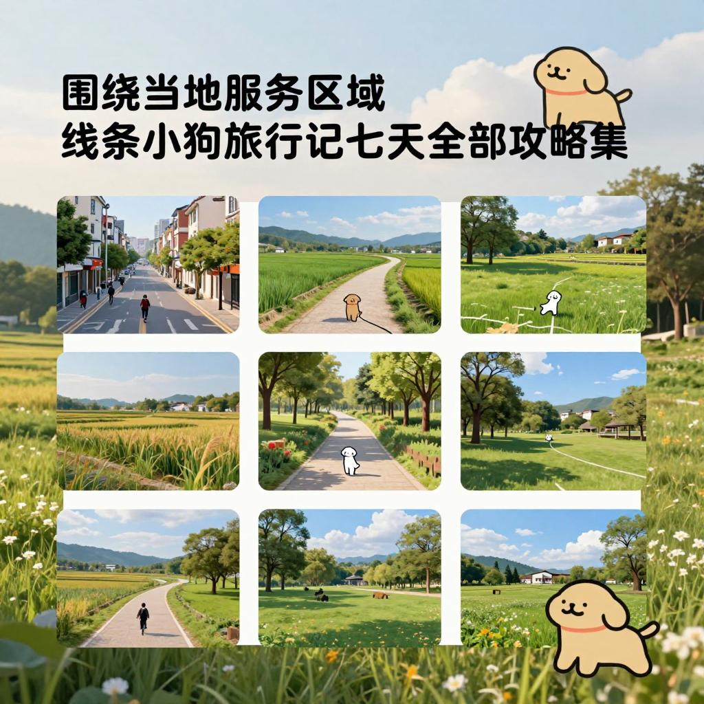 心动小镇心动小镇线条小狗旅行记七天全部攻略集