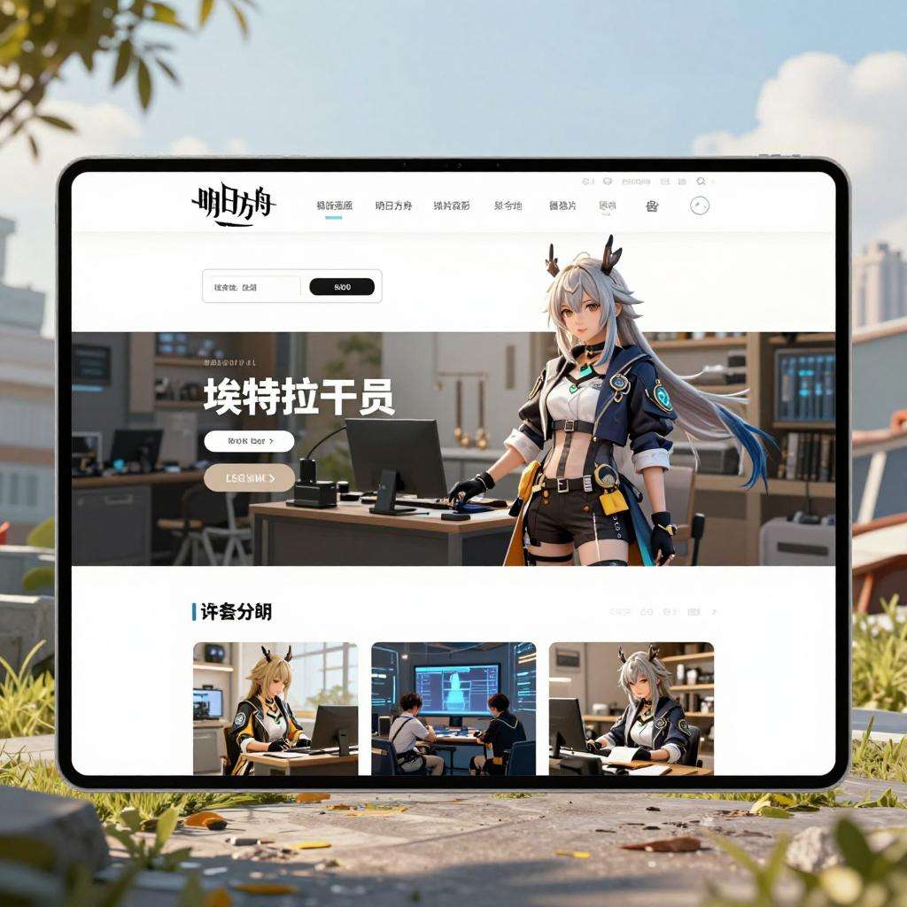 明日方舟：终末地//埃特拉 - 干员演示
