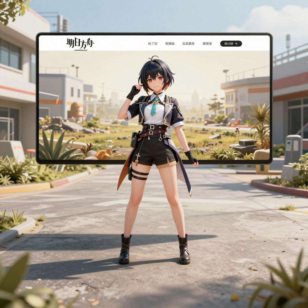 明日方舟：终末地//秋栗 - 干员演示