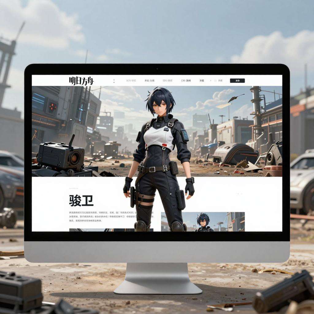 明日方舟：终末地//骏卫 - 干员演示