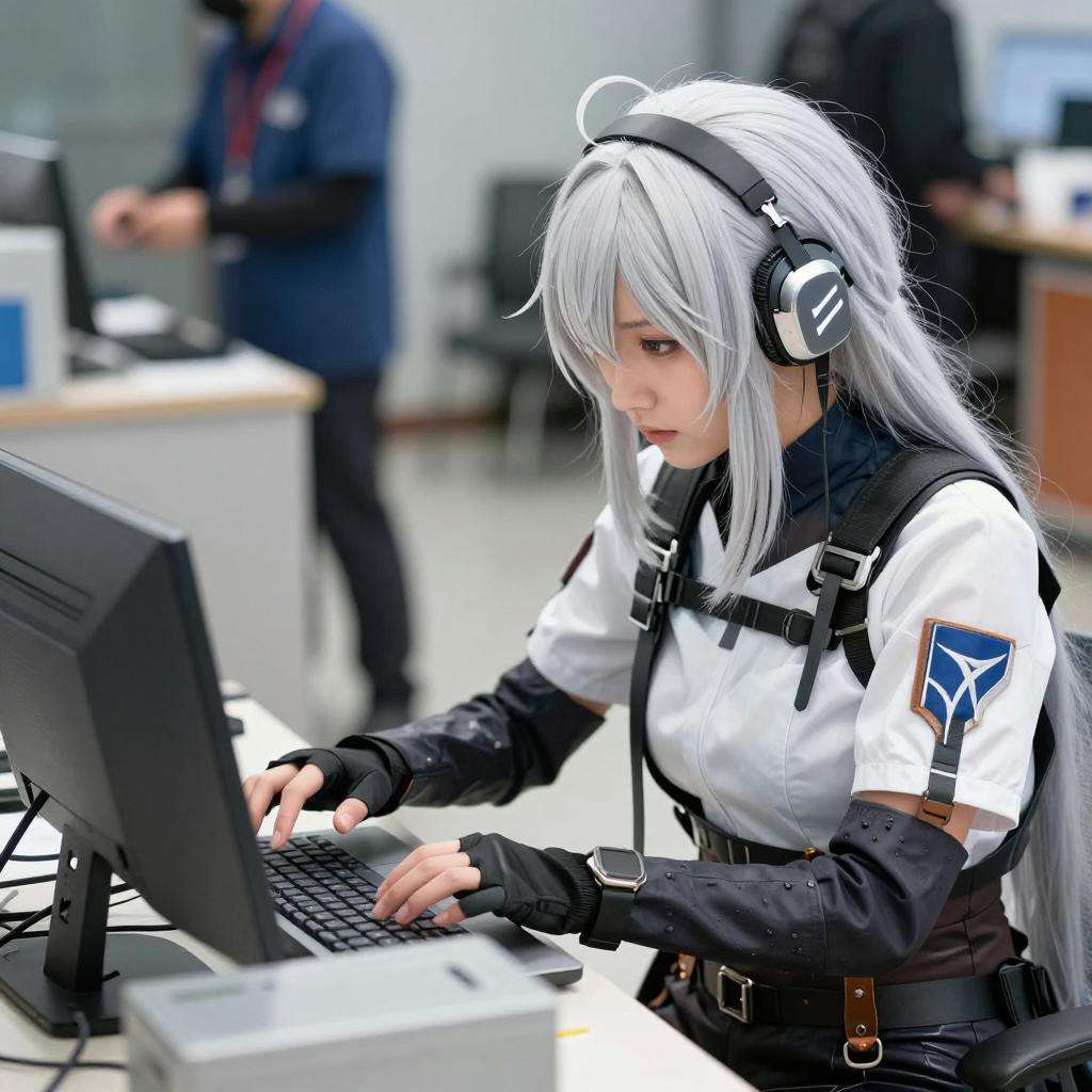 明日方舟:终末地//弧光 - 干员演示 明日方舟:终末地//弧光 - 干员演示第一张图