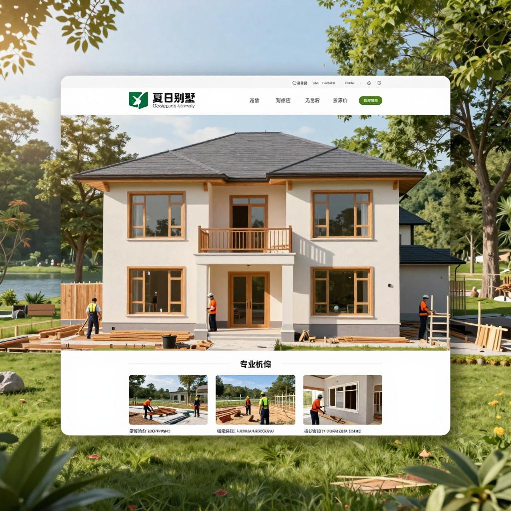 心动小镇心动小镇夏日别墅建造教程