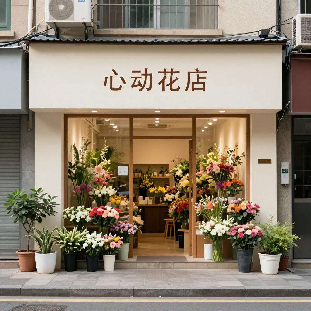 心动小镇心动小镇万能小场景|心动花店