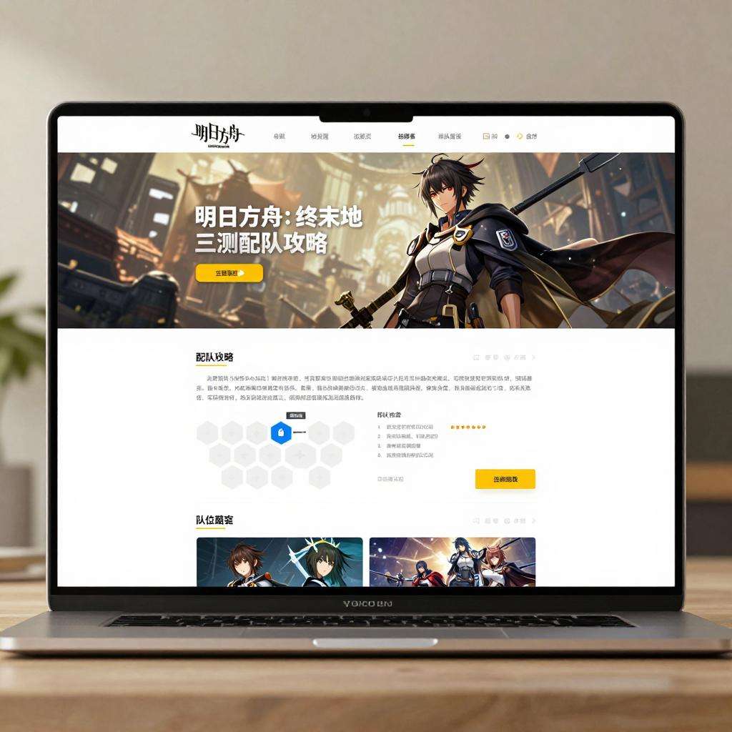 明日方舟：终末地【三测】配队攻略