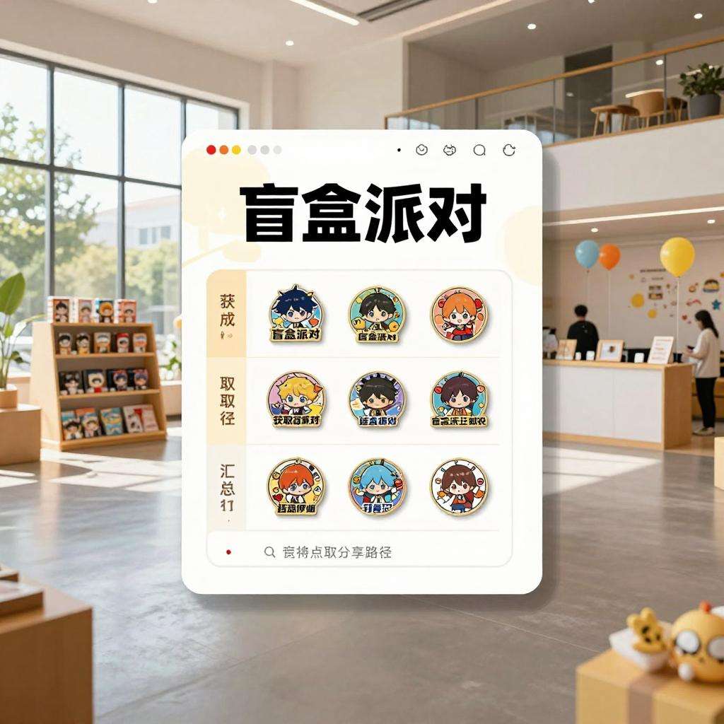 盲盒派对徽章图鉴与获取路径汇总（补充）