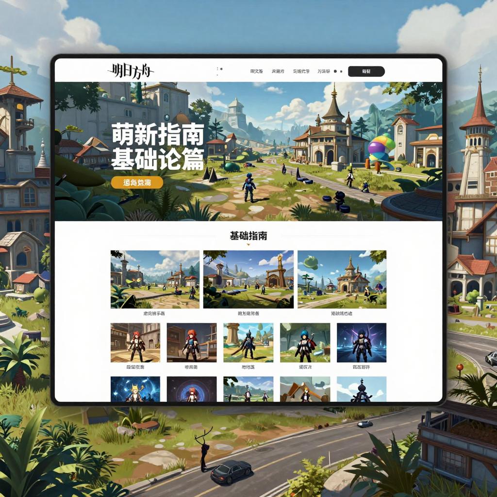明日方舟：终末地终末地萌新指南l基础知识篇