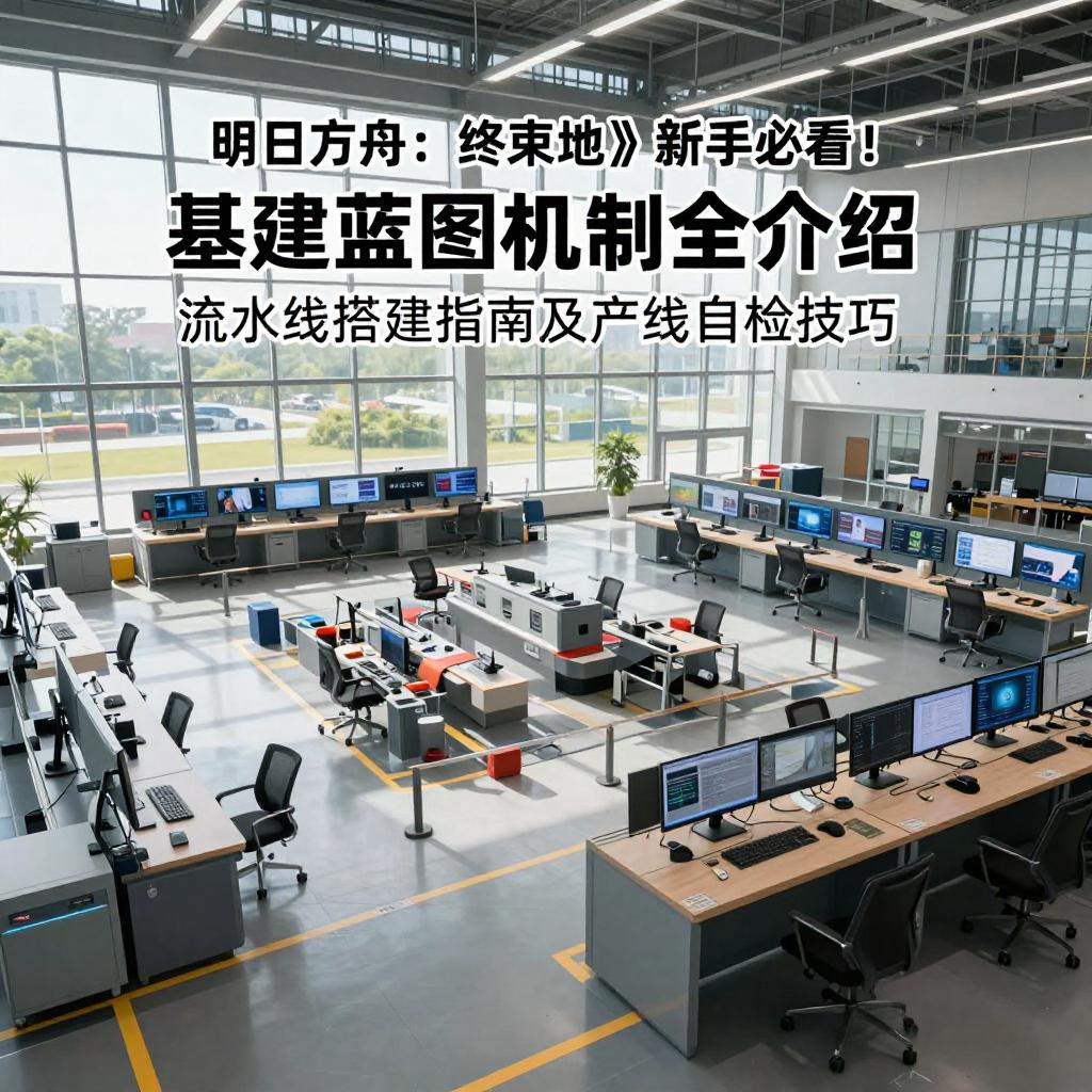 明日方舟：终末地新手必看！基建蓝图机制全介绍！流水线搭建指南及产线自检技巧！