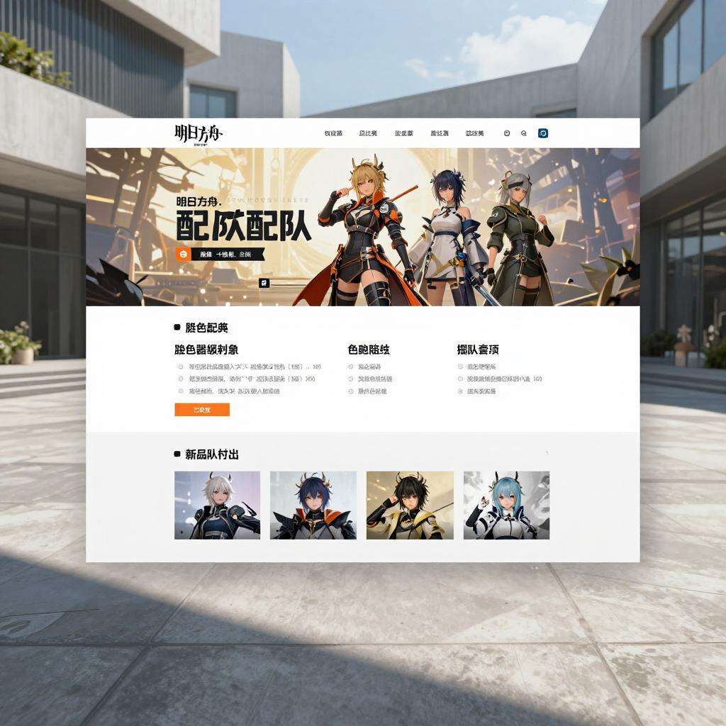 明日方舟：终末地三测角色配队参考