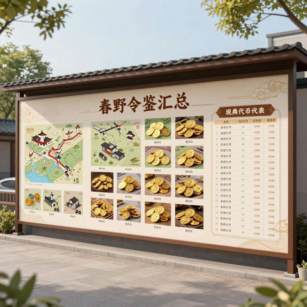 心动小镇春野令图鉴汇总金币+庆典代币价格表