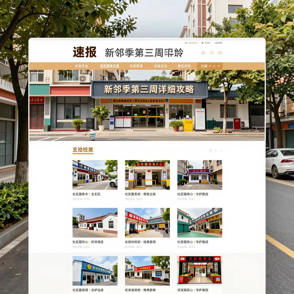 心动小镇小镇速报（7.19，新邻季第三周详细攻略）