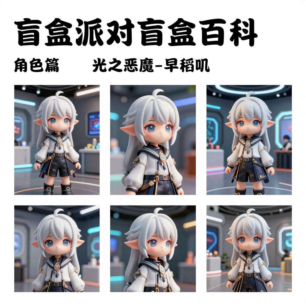 盲盒派对盲盒百科 角色篇 光之恶魔-早稻叽 盲盒派对盲盒百科 角色篇 光之恶魔-早稻叽第三张图