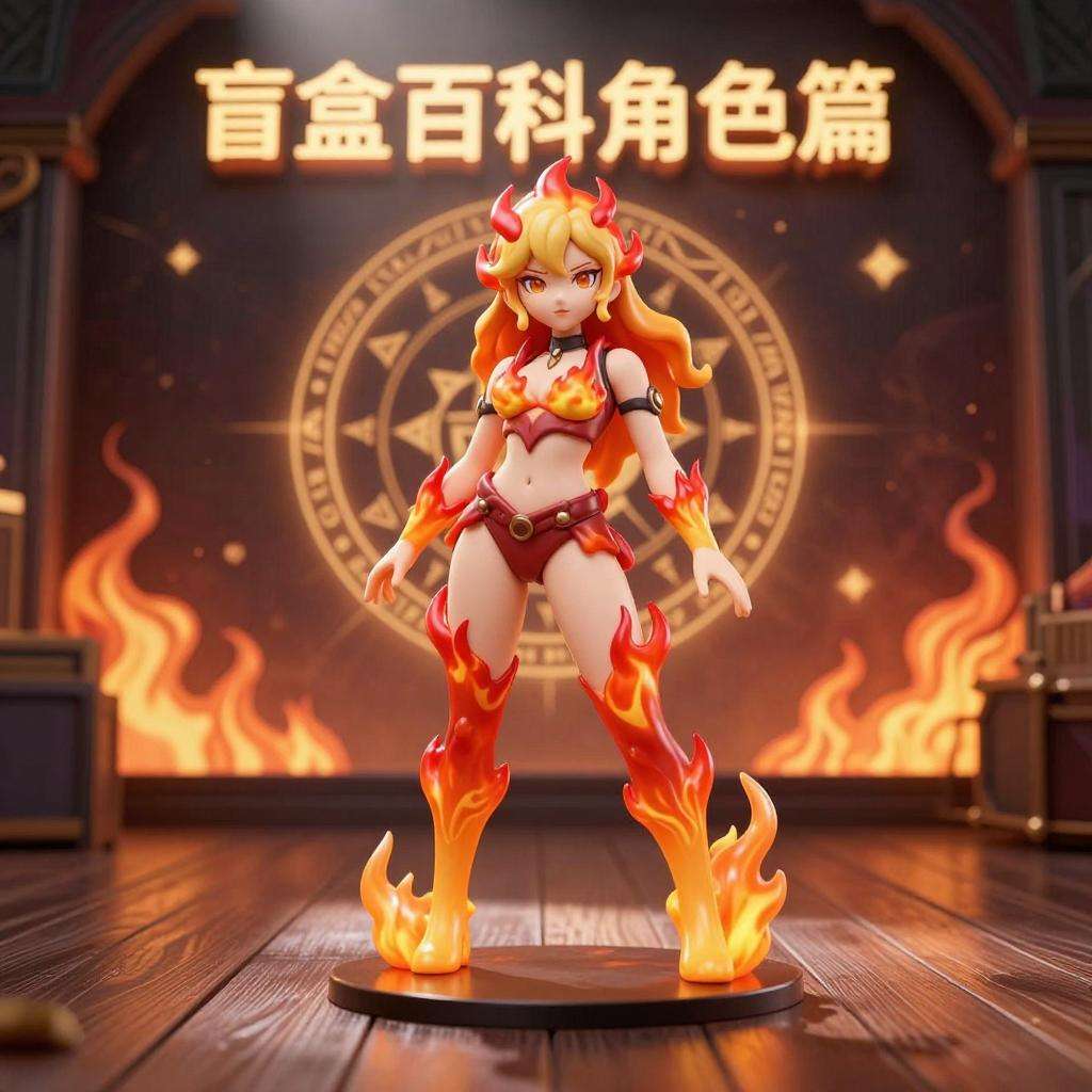 盲盒派对盲盒百科 角色篇 火焰魔女-诺诺妮娅 盲盒派对盲盒百科 角色篇 火焰魔女-诺诺妮娅第三张图