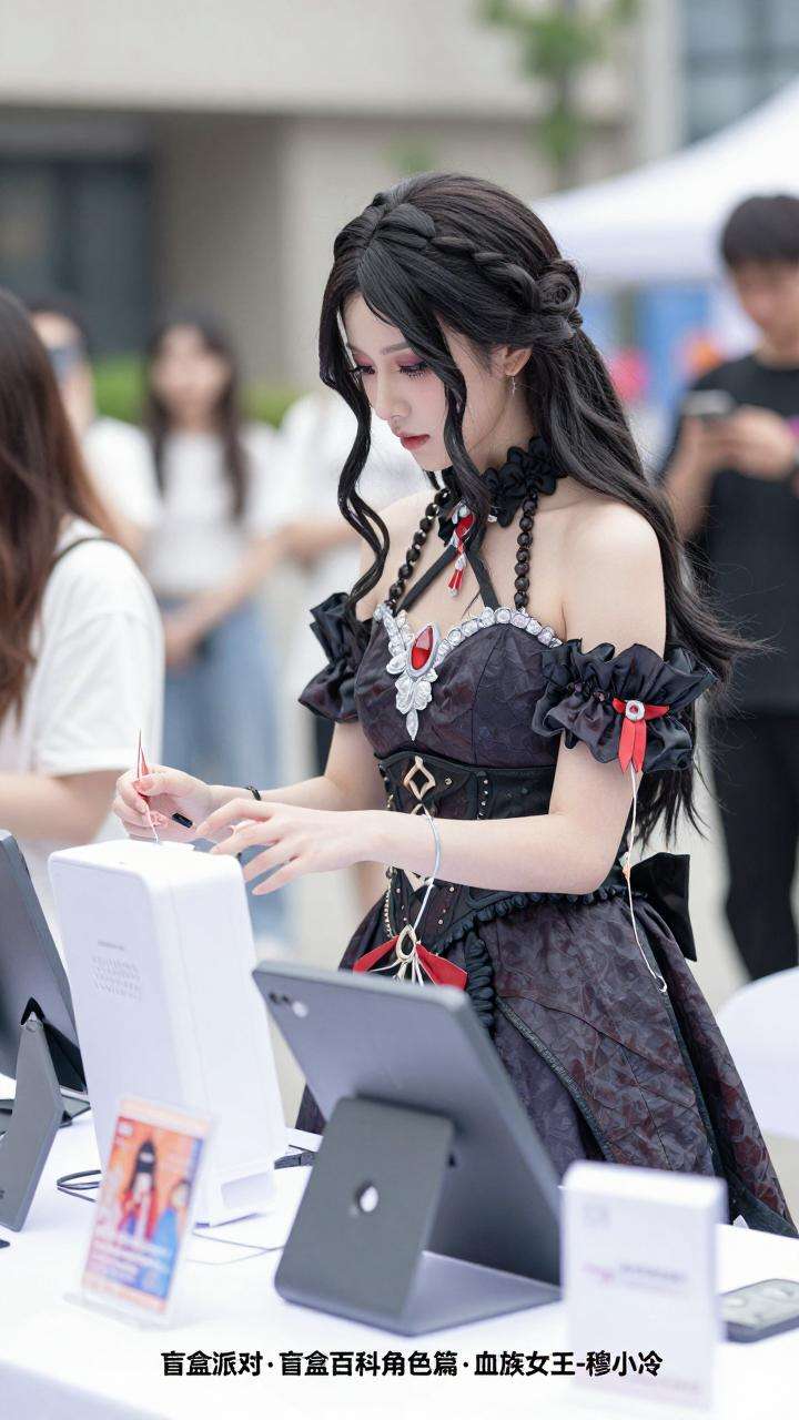 盲盒派对盲盒百科 角色篇 血族女王-穆小泠第一张图