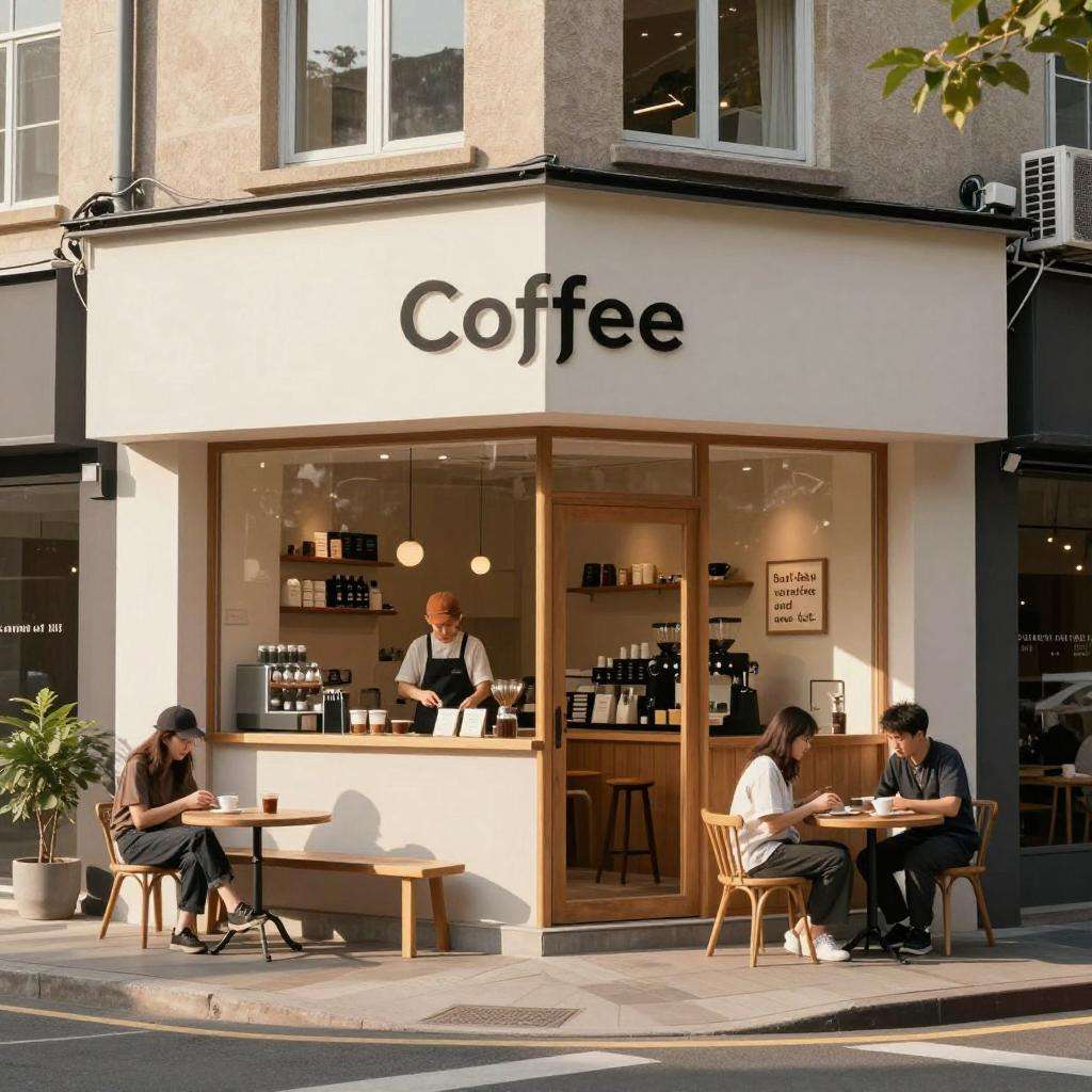 心动小镇小镇街角咖啡馆☕️