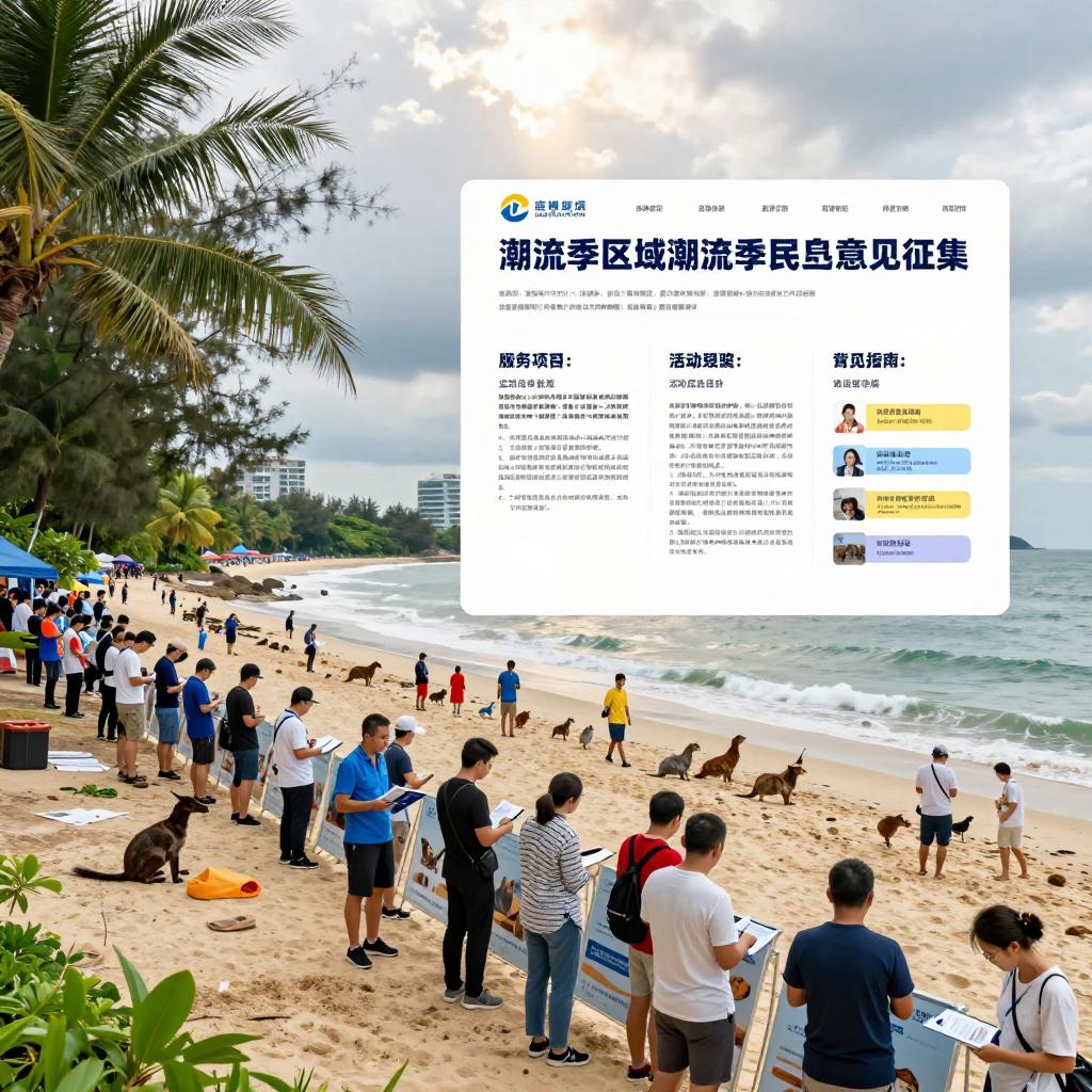 心动小镇心动小镇潮流季：动物登岛准备居民意见征集