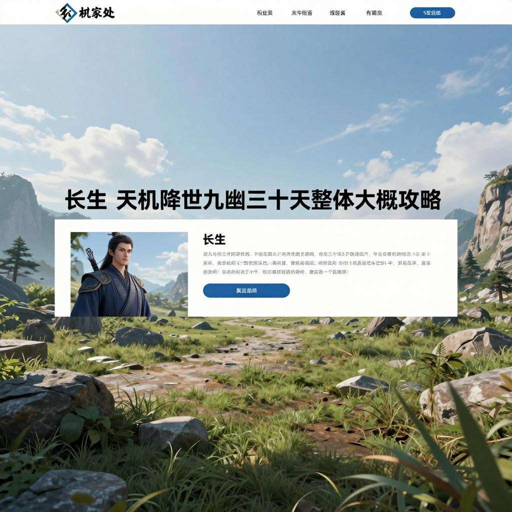长生：天机降世九幽三十天整体大概攻略？
