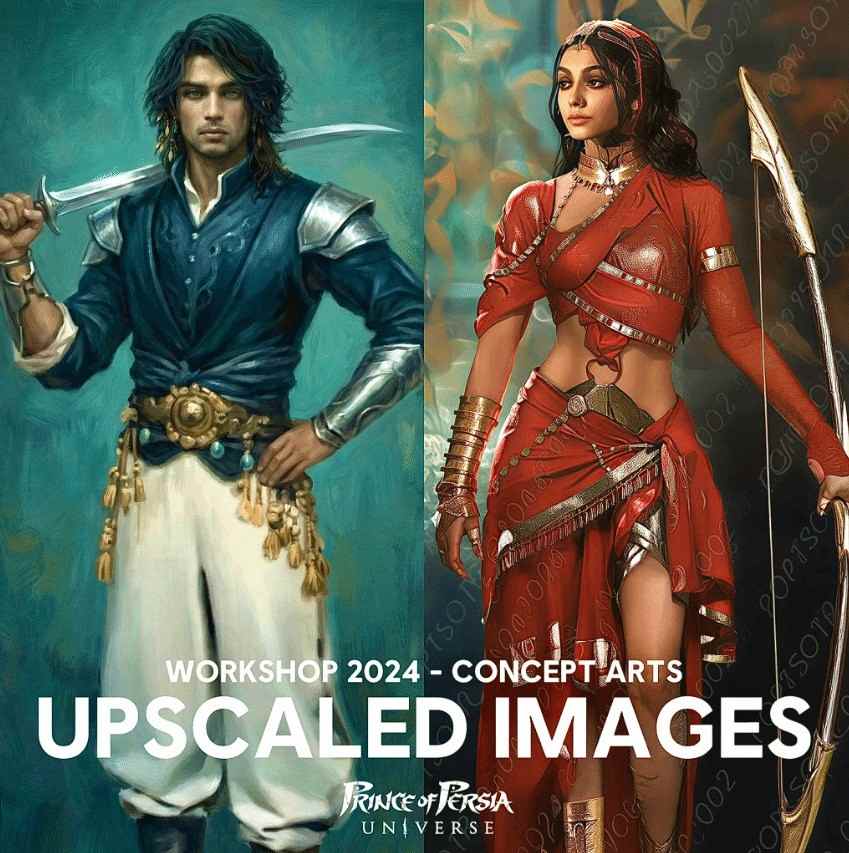 《波斯王子：时之砂》重制版王子和公主新形象泄露 咖喱味很足