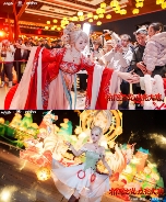 35米宽的花灯和1000台无人机,DNF手游点亮了大唐