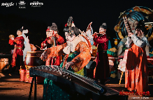 35米宽的花灯和1000台无人机,DNF手游点亮了大唐