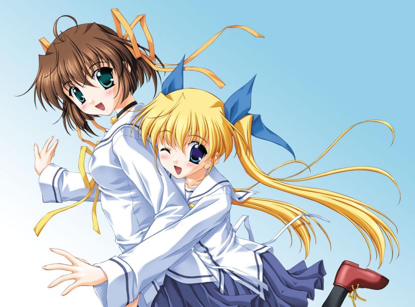 我遇到了“初音岛”的制作人，然后问了他一些“Muv-Luv”相关的问题