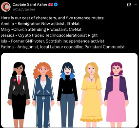 白左“教育软件”里的“仇外“少女,成为了英国男人的幻想对象