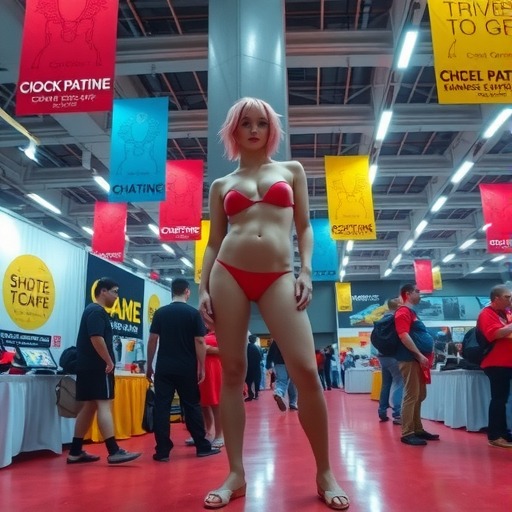 韩援Yasal出席漫展 服饰超大胆!穿了几块布就出来了