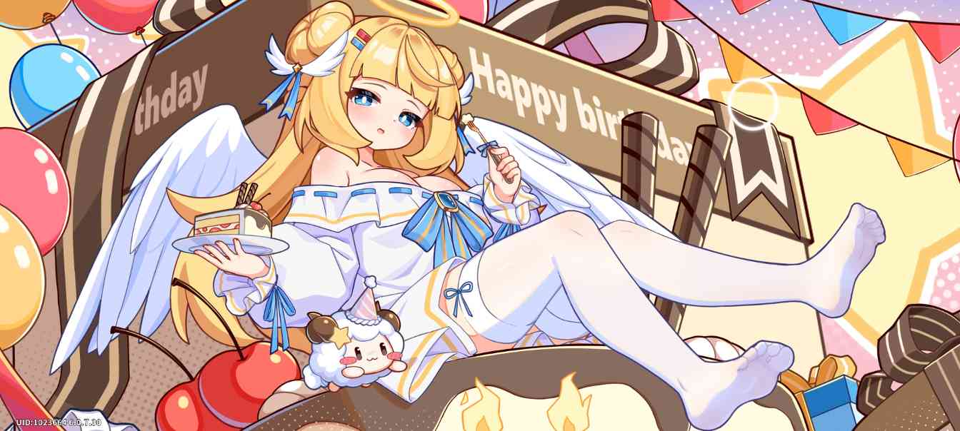 盲盒派对盲盒百科 角色篇 贪吃天使-芙洛丽亚