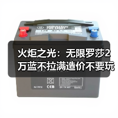 火炬之光：无限罗莎2万蓝不拉满造价不要玩，，，（图1）