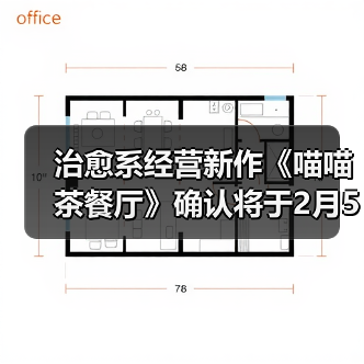 治愈系经营新作《喵喵茶餐厅》确认将于2月5日下午2点登陆Steam平台