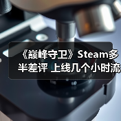 《巅峰守卫》Steam多半差评 上线几个小时流失一半玩家(图1) 《巅峰守卫》Steam多半差评 上线几个小时流失一半玩家(图1)