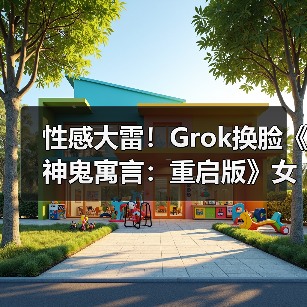 性感大雷！Grok换脸《神鬼寓言：重启版》女主（图2）