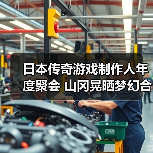 日本传奇游戏制作人年度聚会 山冈晃晒梦幻合影(图4) 日本传奇游戏制作人年度聚会 山冈晃晒梦幻合影(图4)