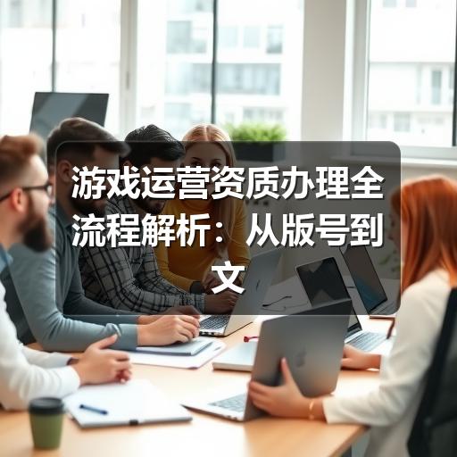 游戏运营资质办理全流程解析:从版号到文网文不踩坑指南