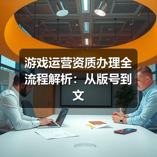 游戏运营资质办理全流程解析:从版号到文网文不踩坑指南