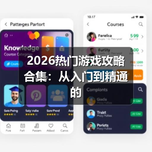 2026热门游戏攻略合集:从入门到精通的实战指南