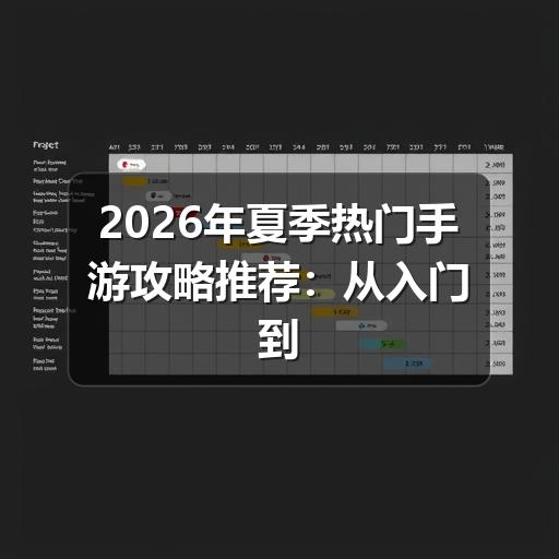 2026年夏季热门手游攻略推荐：从入门到精通的必备指南