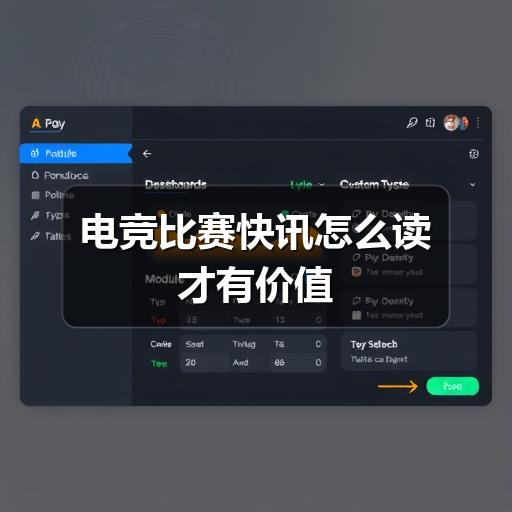 电竞比赛快讯怎么读才有价值
