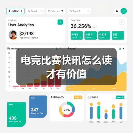 电竞比赛快讯怎么读才有价值