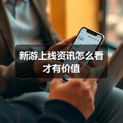 新游上线资讯怎么看才有价值