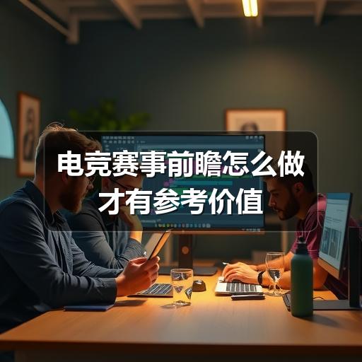 电竞赛事前瞻怎么做才有参考价值