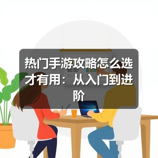 热门手游攻略怎么选才有用:从入门到进阶的实用指南