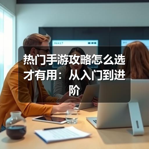 热门手游攻略怎么选才有用:从入门到进阶的实用指南