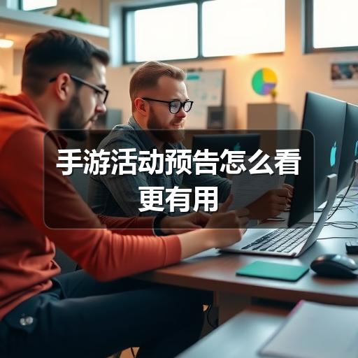 手游活动预告怎么看更有用